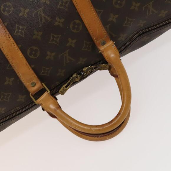 LOUIS VUITTON Monogram Keepall 55 Boston Bag M41424 - Picture 7 of 16